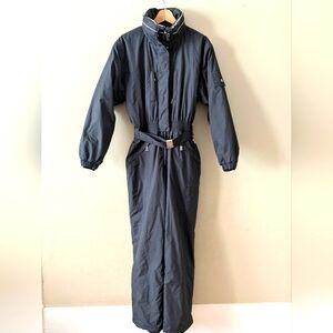 Vtg Bogner Designed by Goan Thylmann Charcoal Ski/Snowboard Suit
